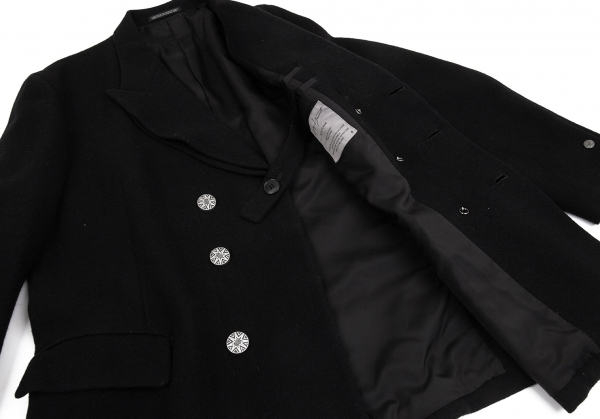 Yohji Yamamoto POUR HOMME x Justin Davis Button Design Jacket 