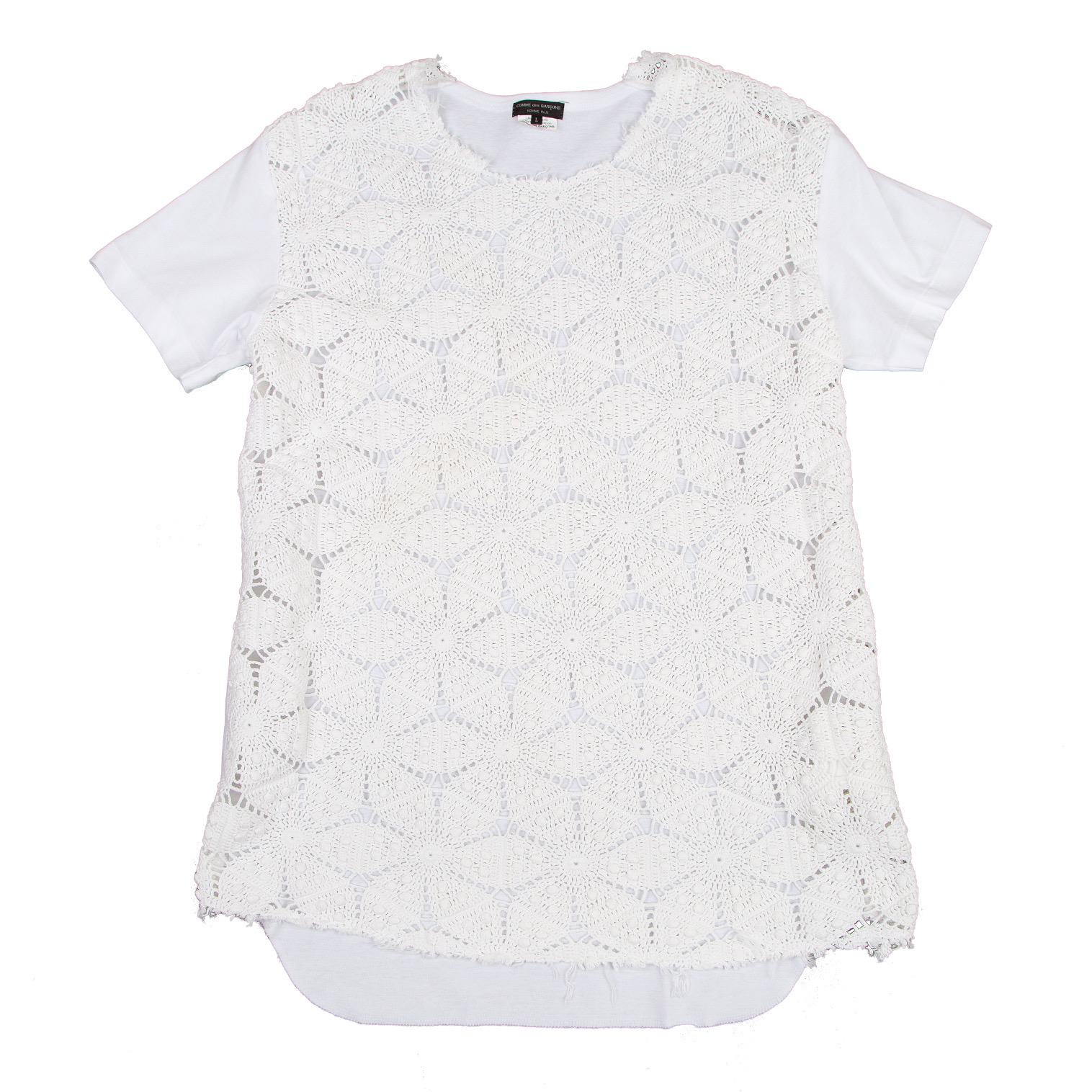 20SS COMME des GARCONS HOMME PLUS レースT - Tシャツ/カットソー ...