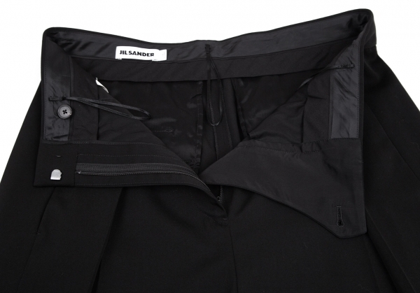 Jil Sander – Polyester Trousers Black