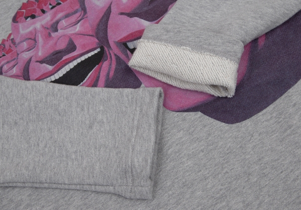COMME des GARCONS SHIRT Yue Minjun Printed Sweat shirt Grey S 