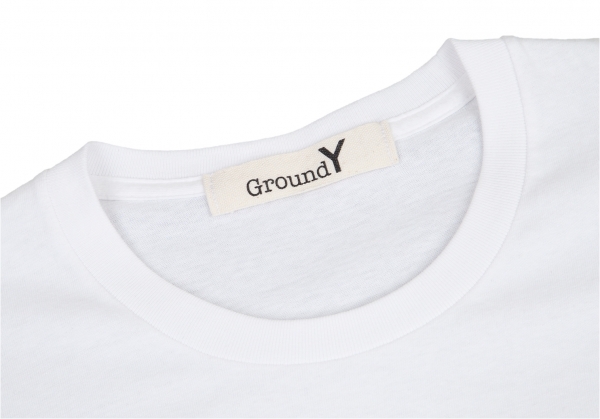 Ground Y グラウンド　ワイ Tシャツ・カットソー 4(L位) 白春夏ポケット