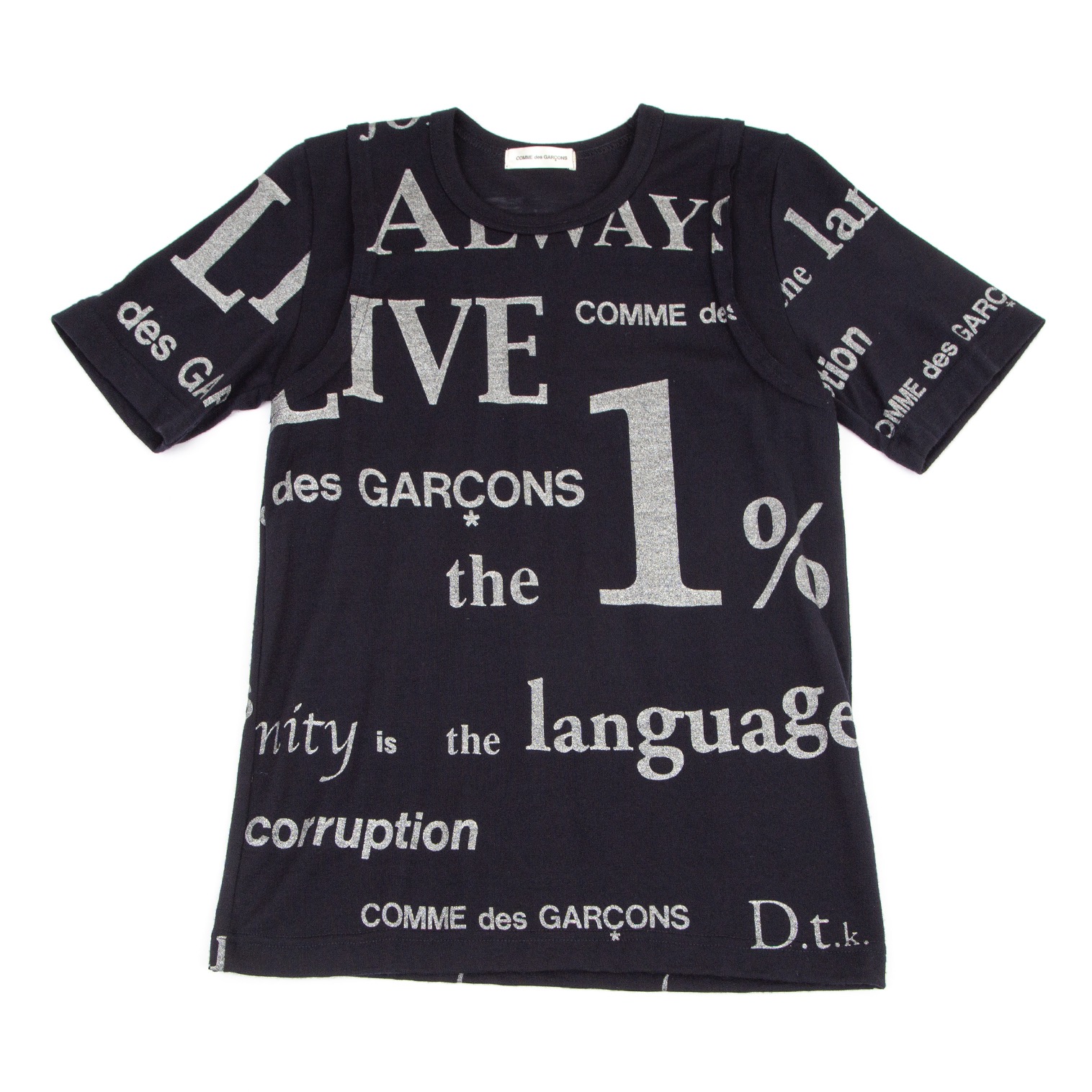 新素材新作 コムデギャルソン COMME des GARCONS Tシャツ M ギャルソン ...