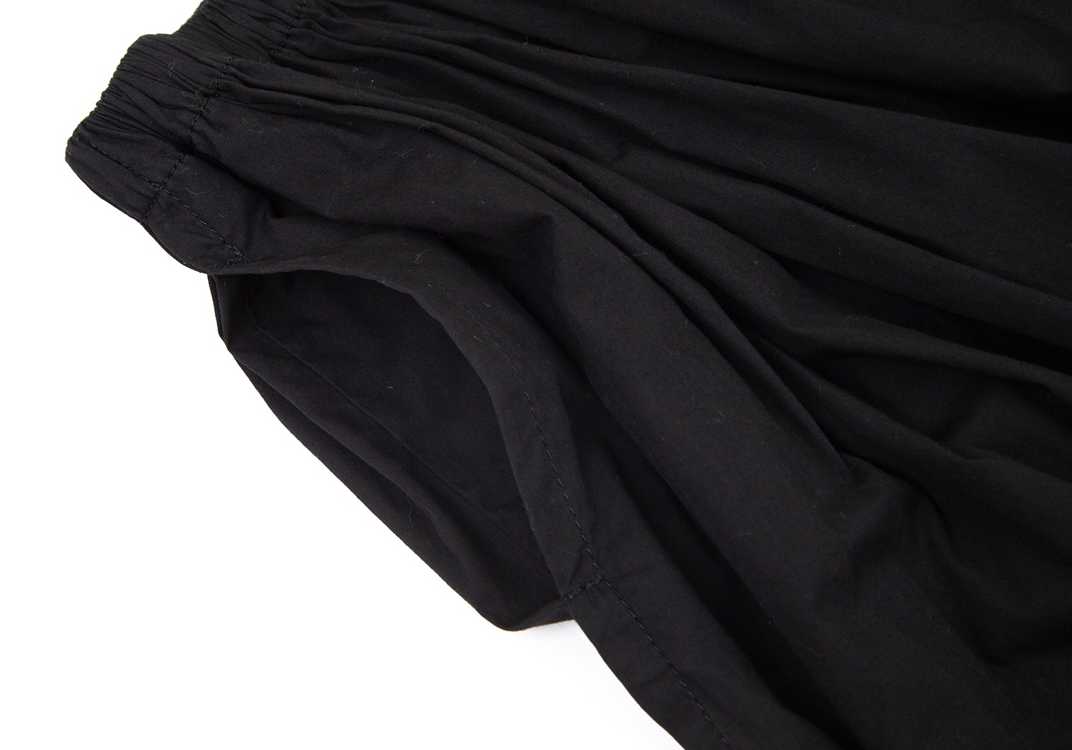 最大20％セット割トリココムデギャルソン レイヤード ギャザースカート 黒ブラック フレアスカート スカート
