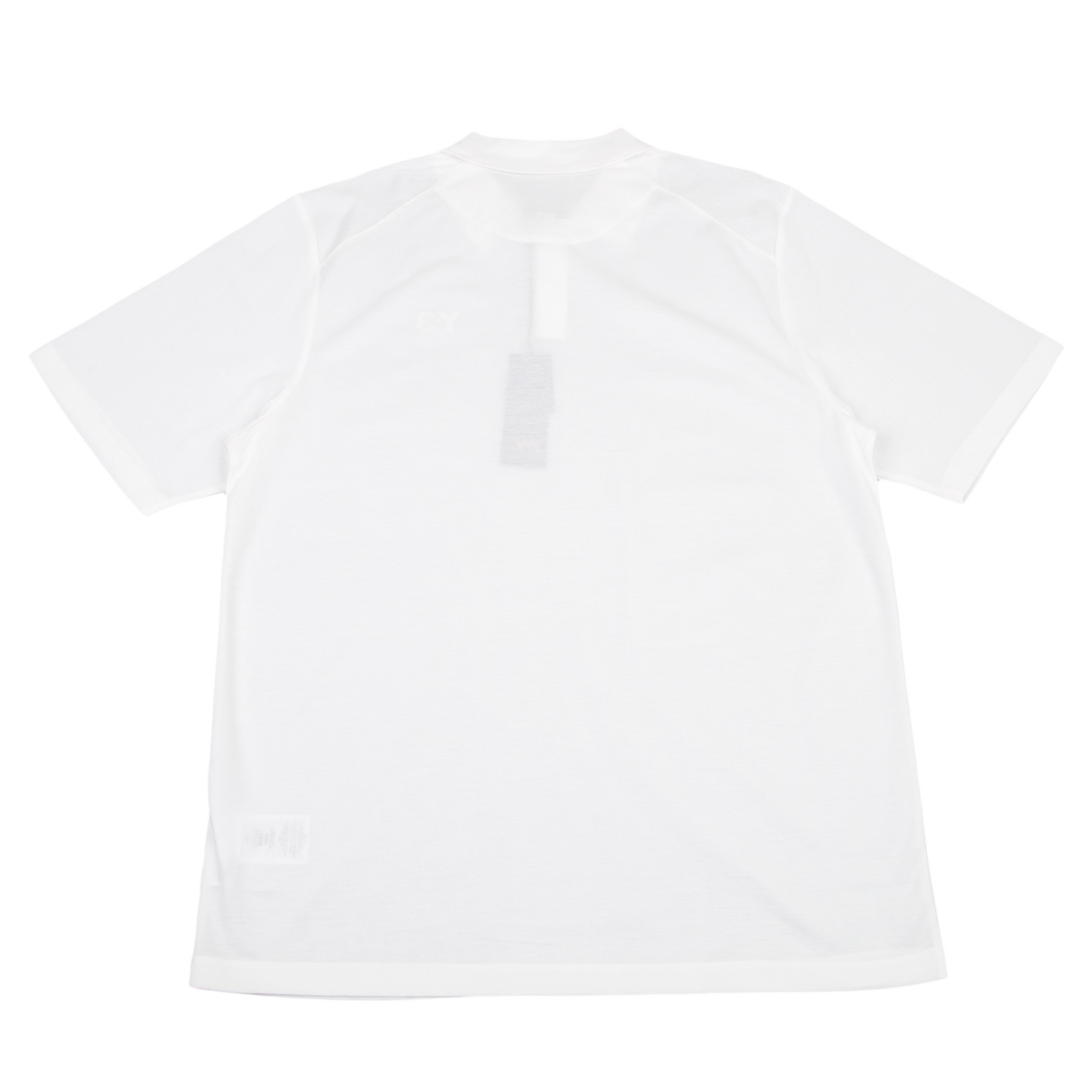 2022年春の ワイスリーY-3 胸ロゴビックシルエットポロシャツ 白XL
