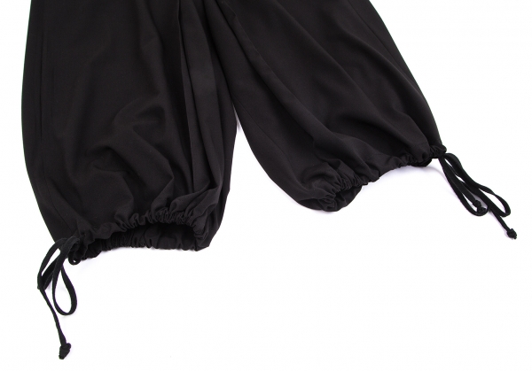 s'yte Stretch Balloon Hakama Pants (Trousers) Black 3 | PLAYFUL