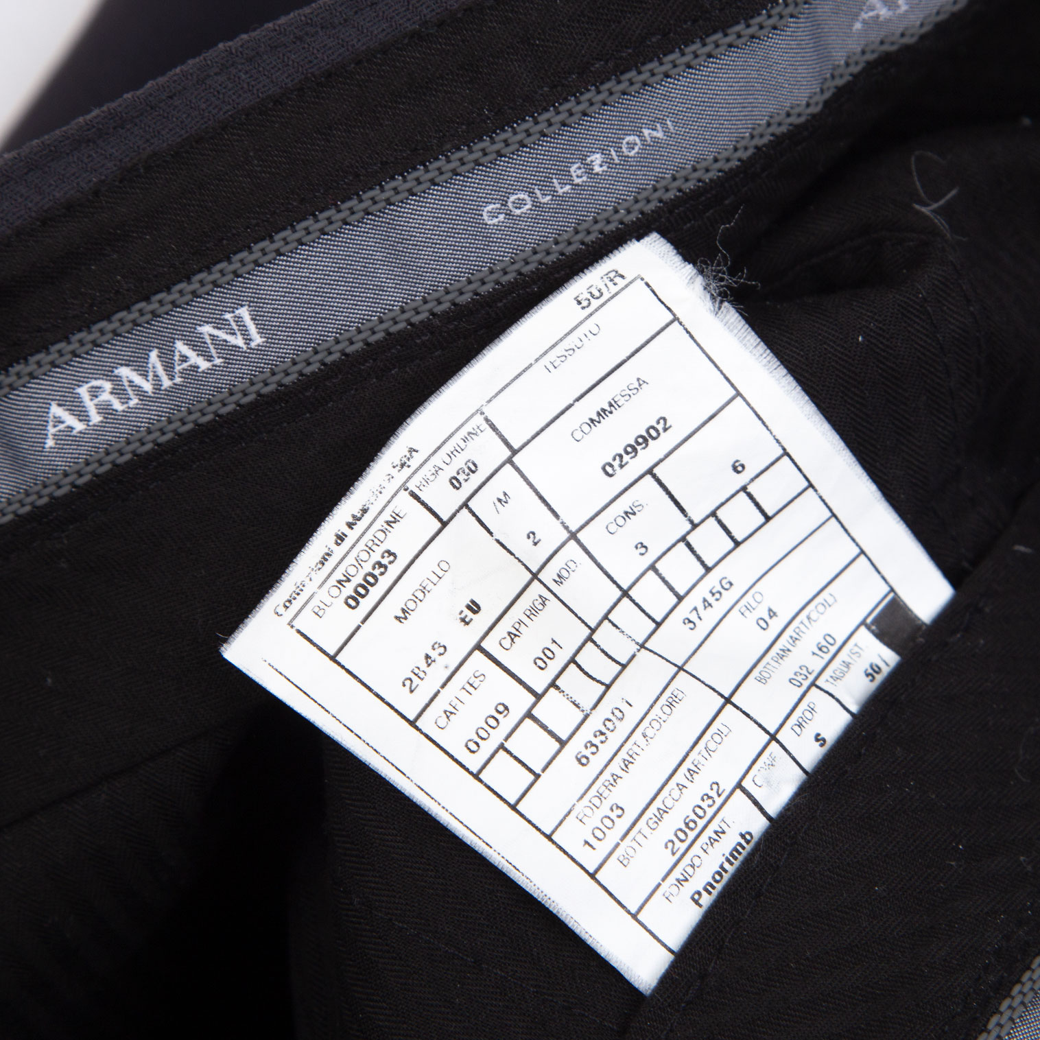 アルマーニ コレッツィオーニARMANI COLLEZIONI ウールナイロン