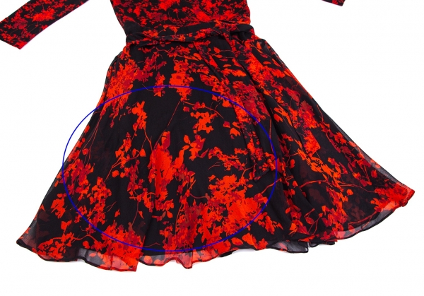 Diane Von Furstenberg - Authenticated Dress - Silk Red Floral for Women, Never Worn