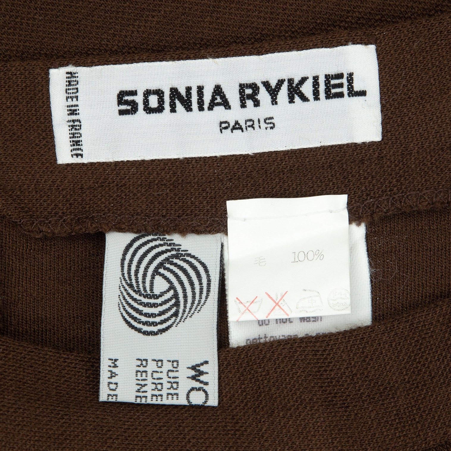防寒帽子【値下中】SONIA RYKIEL PARIS フォックス帽子 【USED品