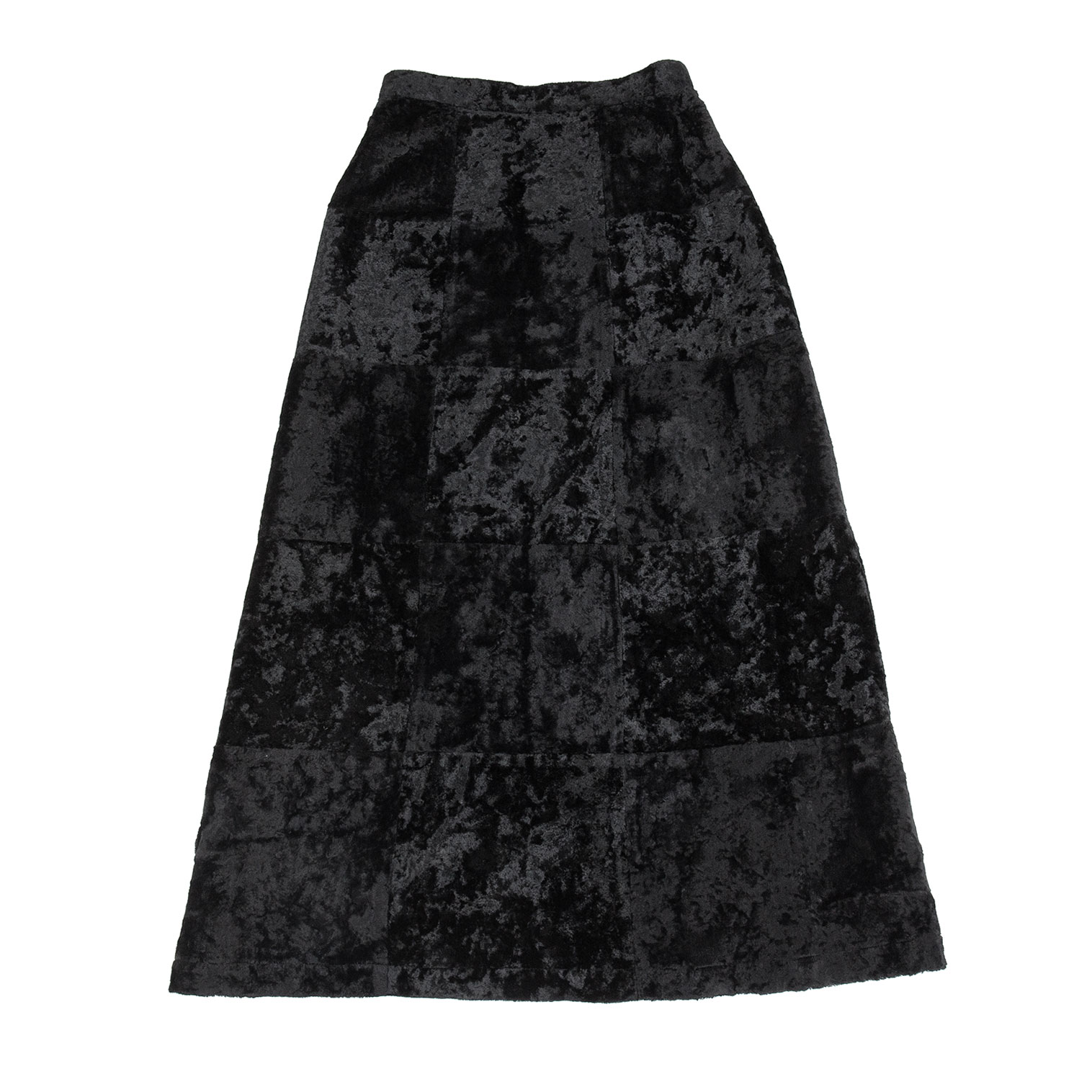 ロングスカート美品 トリココムデギャルソン ロング 巻きスカート 黒 
