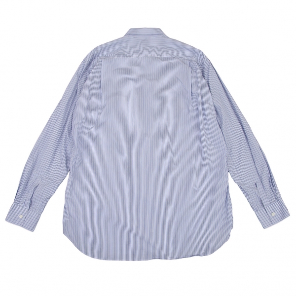 日本限定 コムデギャルソンシャツ × ヴェトモン ストライプシャツ 水色