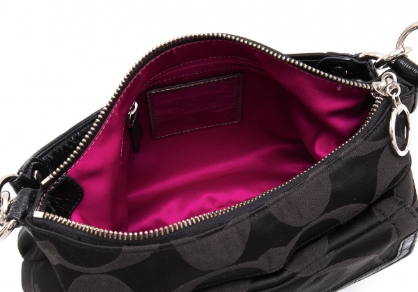 Coach 2WAY Handbag Shoulder Bag Gold Hardware Pink COACH Ladies