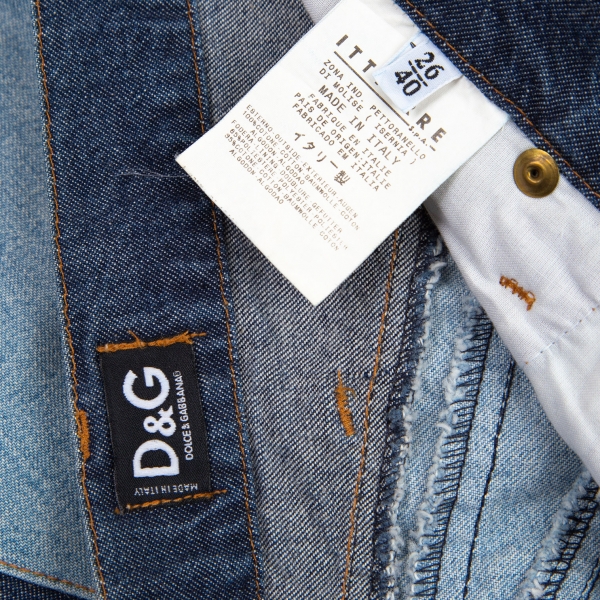 D&G ドルチェアンドガッバーナ デニムスカート 40 - ミニスカート