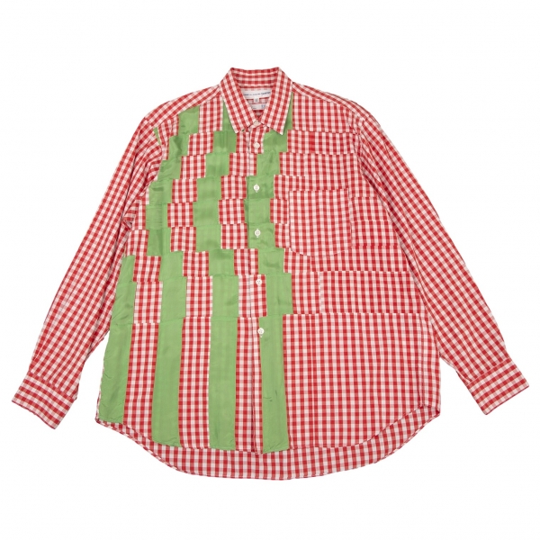 コムデギャルソン シャツCOMME des GARCONS SHIRT フロント異素材