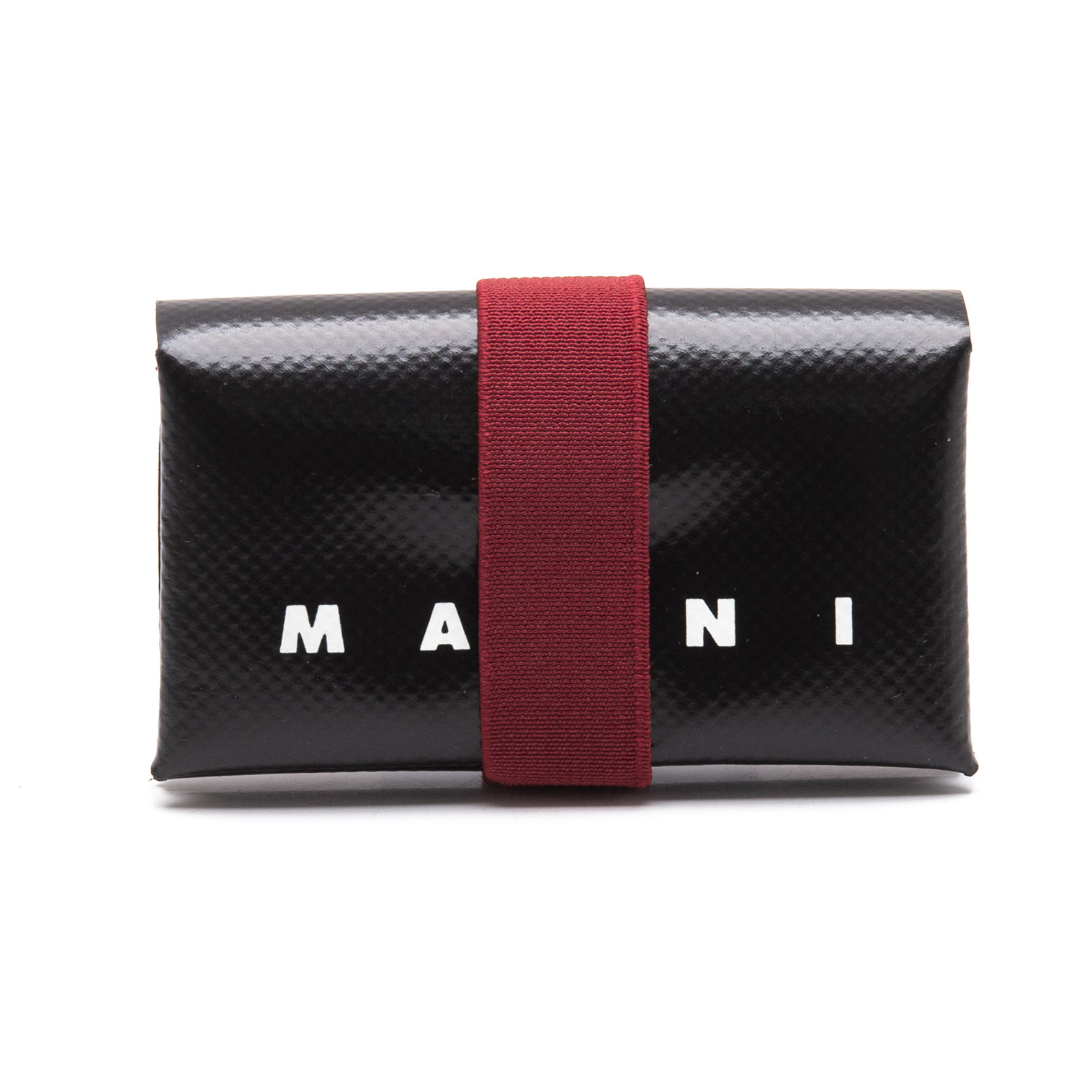 新品　MARNI（マルニ） ロゴ コンパクト ウォレットポリ塩化ビニル