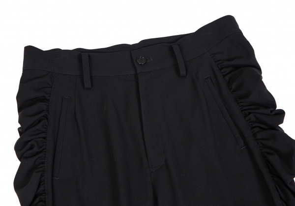 LIMI feu Wool Flare Mini Skirt Black S