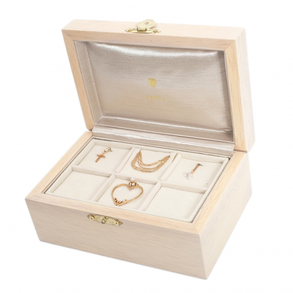 agete K10 Charm & Necklace Box Set Gold | PLAYFUL