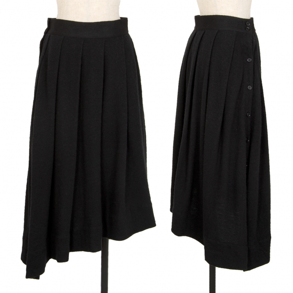 Yohji Yamamoto Wool Gabardine Skirt - スカート
