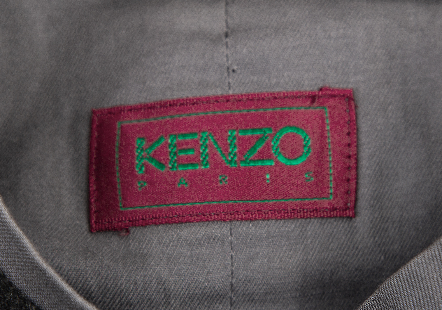 美品 KENZO ケンゾー ロング ワンピース ロゴ 半袖 カットワンピース