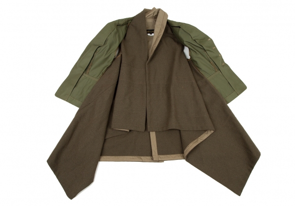 COMME des GARCONS Docking Design Jacket Khaki-green S | PLAYFUL