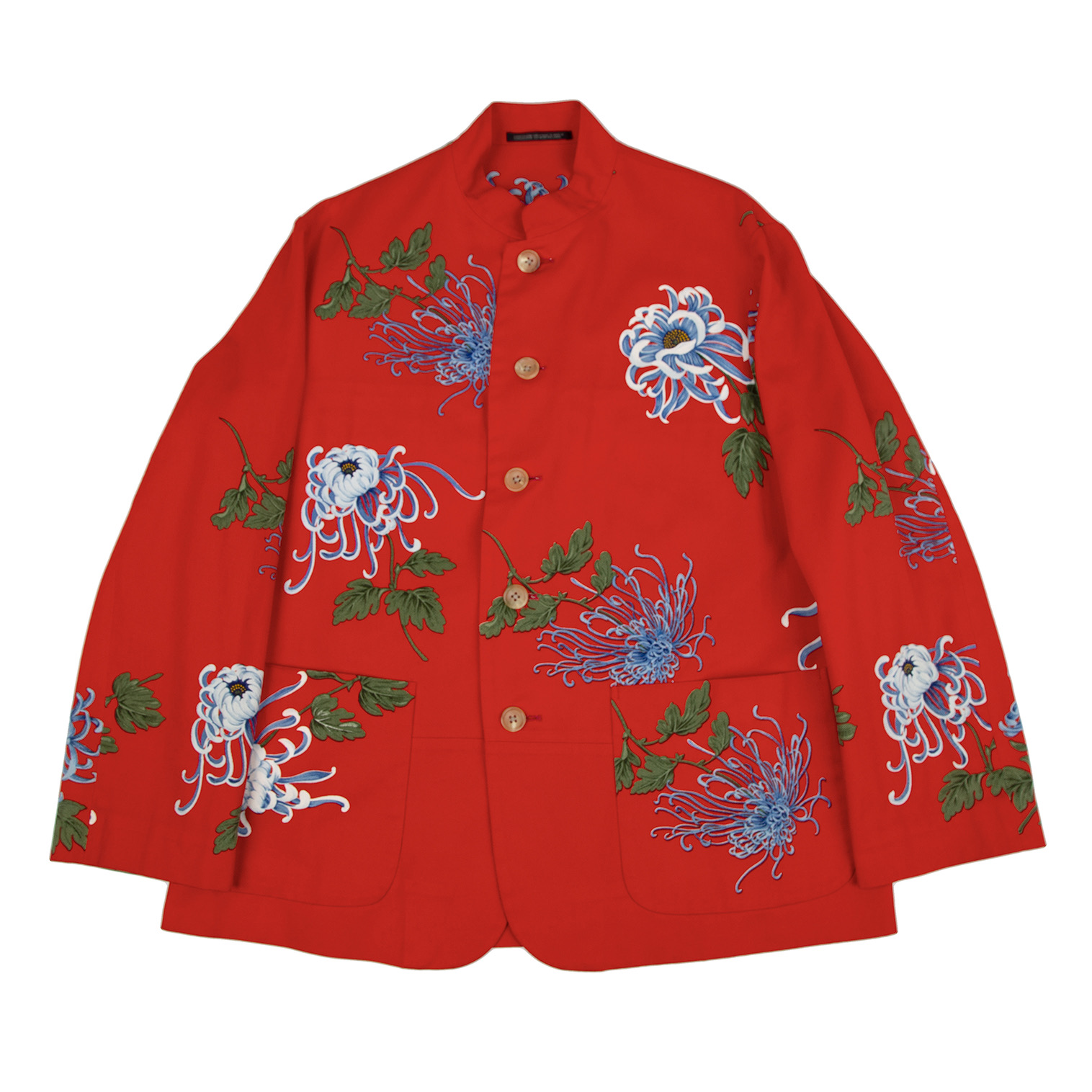 YOHJI YAMAMOTO　花と少年　インド刺繍赤