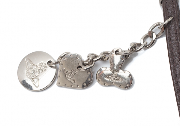 Silver 'Brandita' bracelet with charms Vivienne Westwood