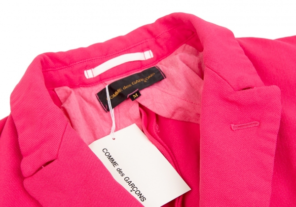 COMME des GARCONS Poly Fulling Short Jacket Pink M | PLAYFUL