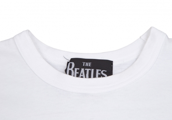 THE BEATLES COMME des GARCONS Printed T-shirt White XS | PLAYFUL