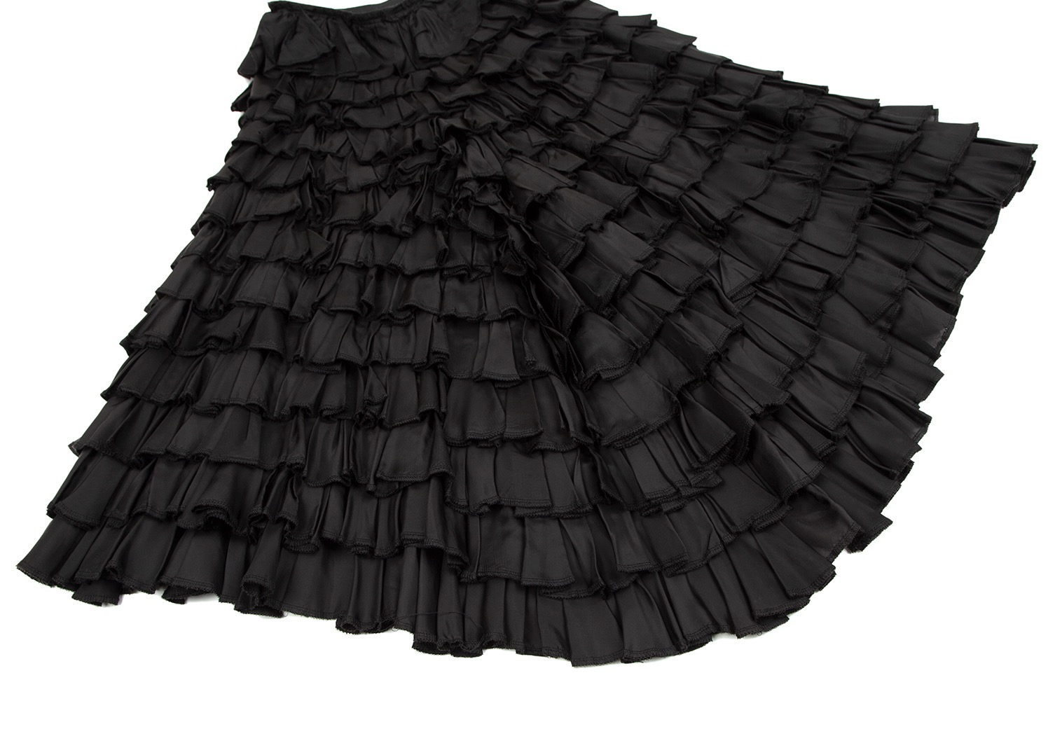 BLACK COMME des GARÇONS✴︎ティアード フリル スカート-