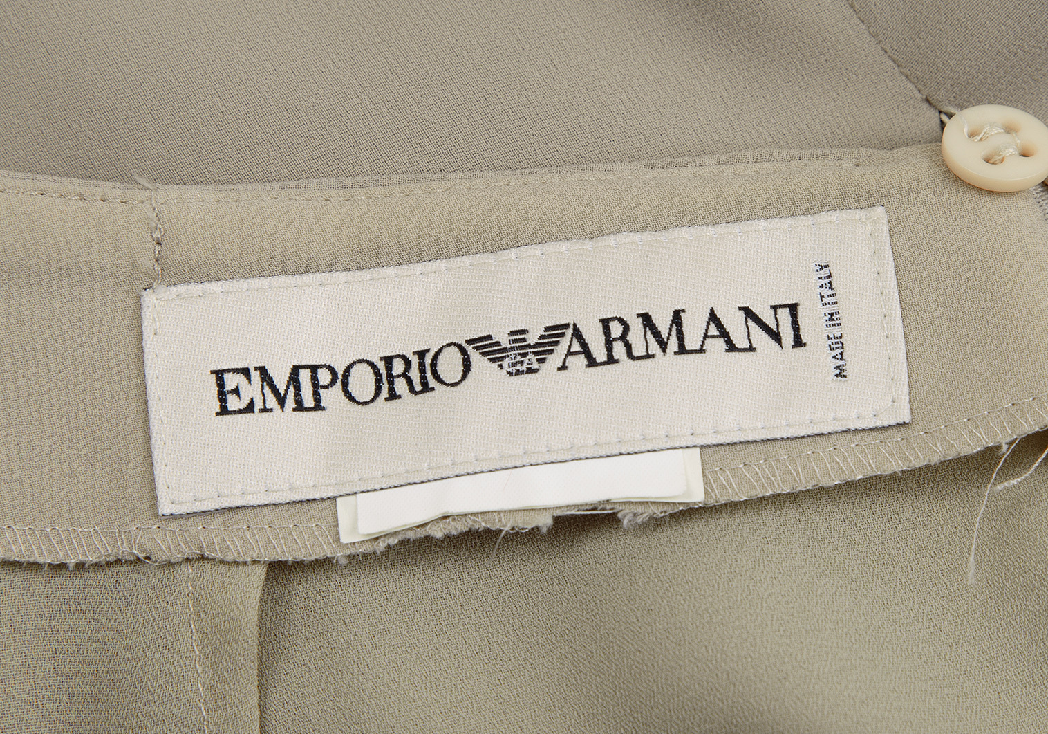 エンポリオアルマーニEMPORIO ARMANI スリットシフォンスカート