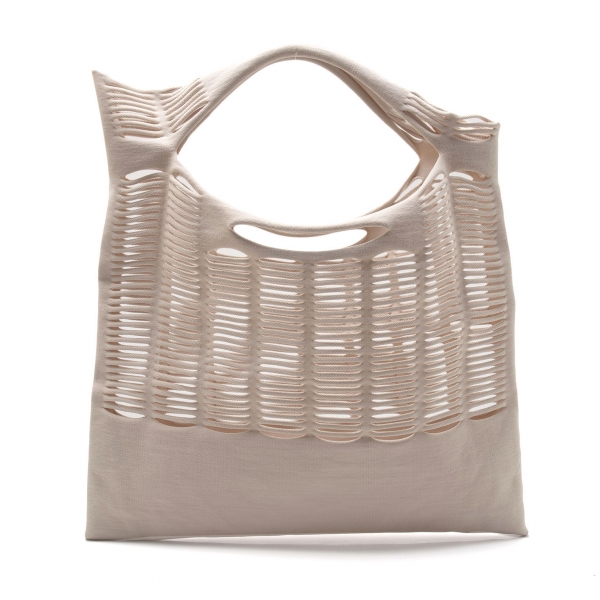 ISSEY MIYAKE GOOD GOODS Mokko Twill Town Bag Beige | PLAYFUL