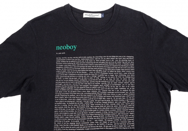 UNDERCOVERISM neoboy Printed T Shirt Black 3 | PLAYFUL
