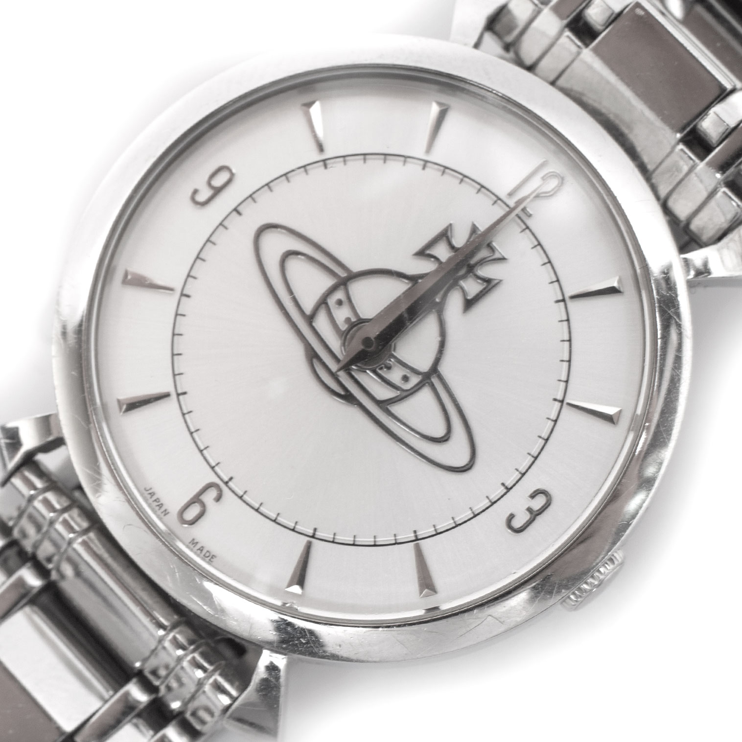 【未使用品】ヴィヴィアンウエストウッド 腕時計 Classic オーブ シルバーSランク