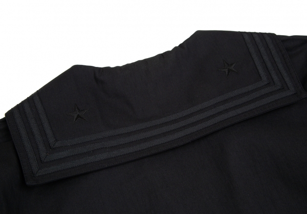 Jean-Paul GAULTIER HOMME Cotton Sailor Pants (Trousers) Black 48