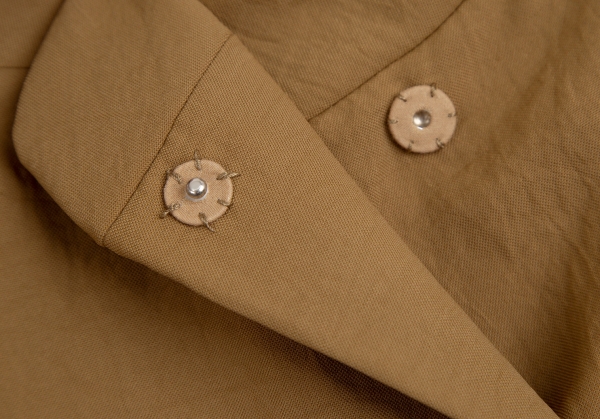 MARNI Stand-collar Snap button Jacket Mustard 38 | PLAYFUL