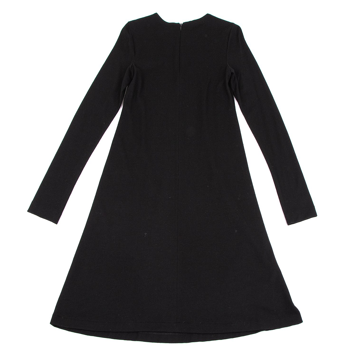 ジルサンダーJIL SANDER ストレッチウールニットワンピース 黒M位