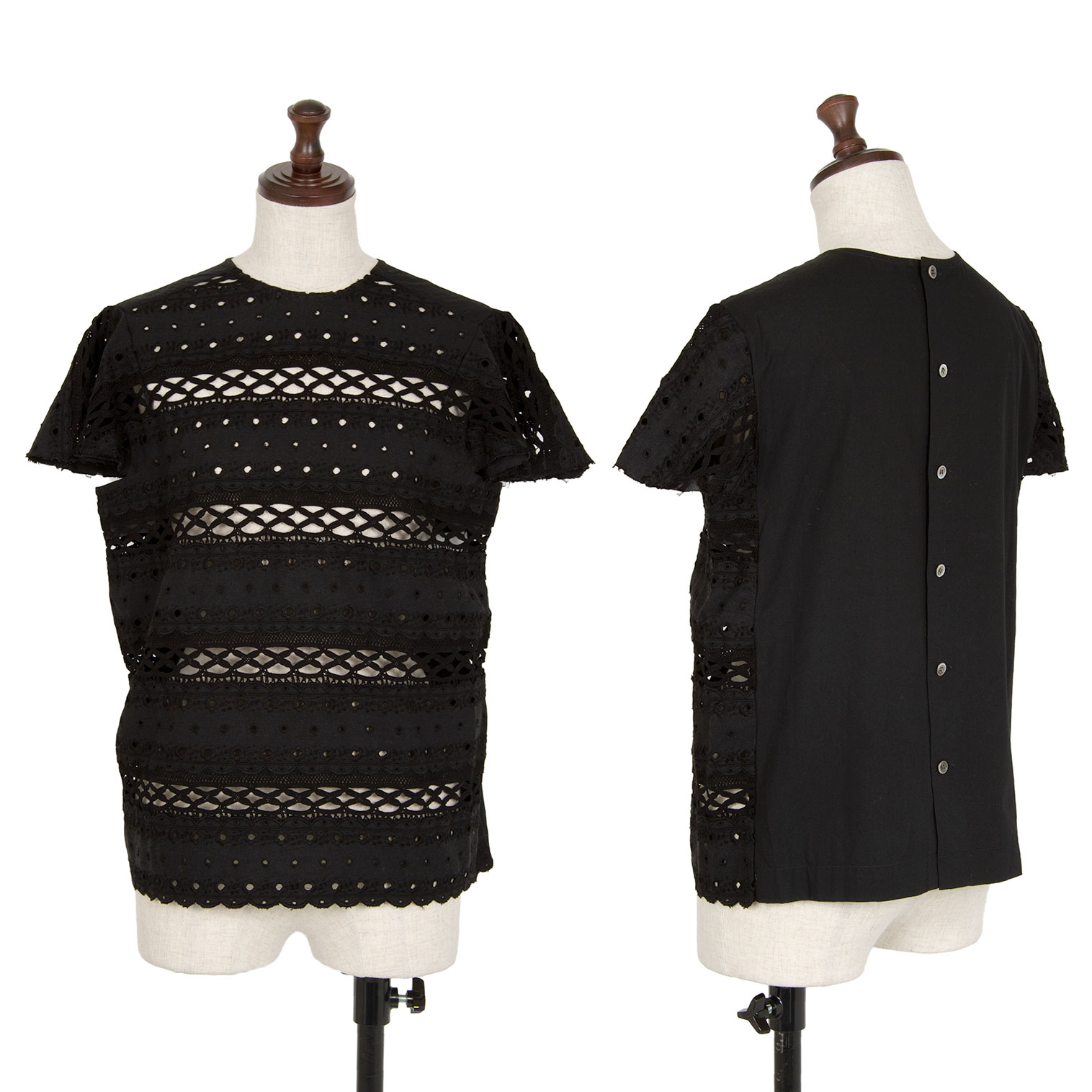 tricot COMME des GARCONS ブラウス M 黒-eastgate.mk