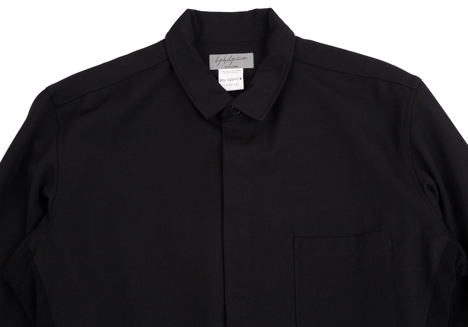 オンラインショップ】 Yohji Yamamoto サンプル白シャツ homme pour