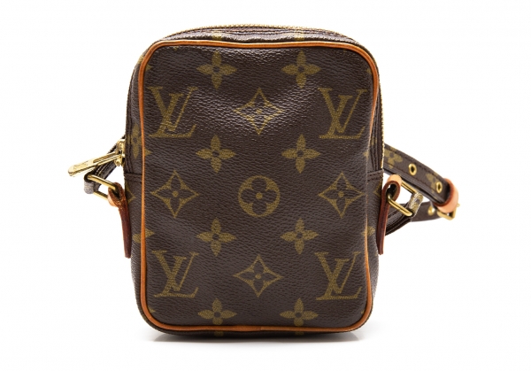 Louis+Vuitton+e+Shoulder+Bag+Brown+Canvas for sale online