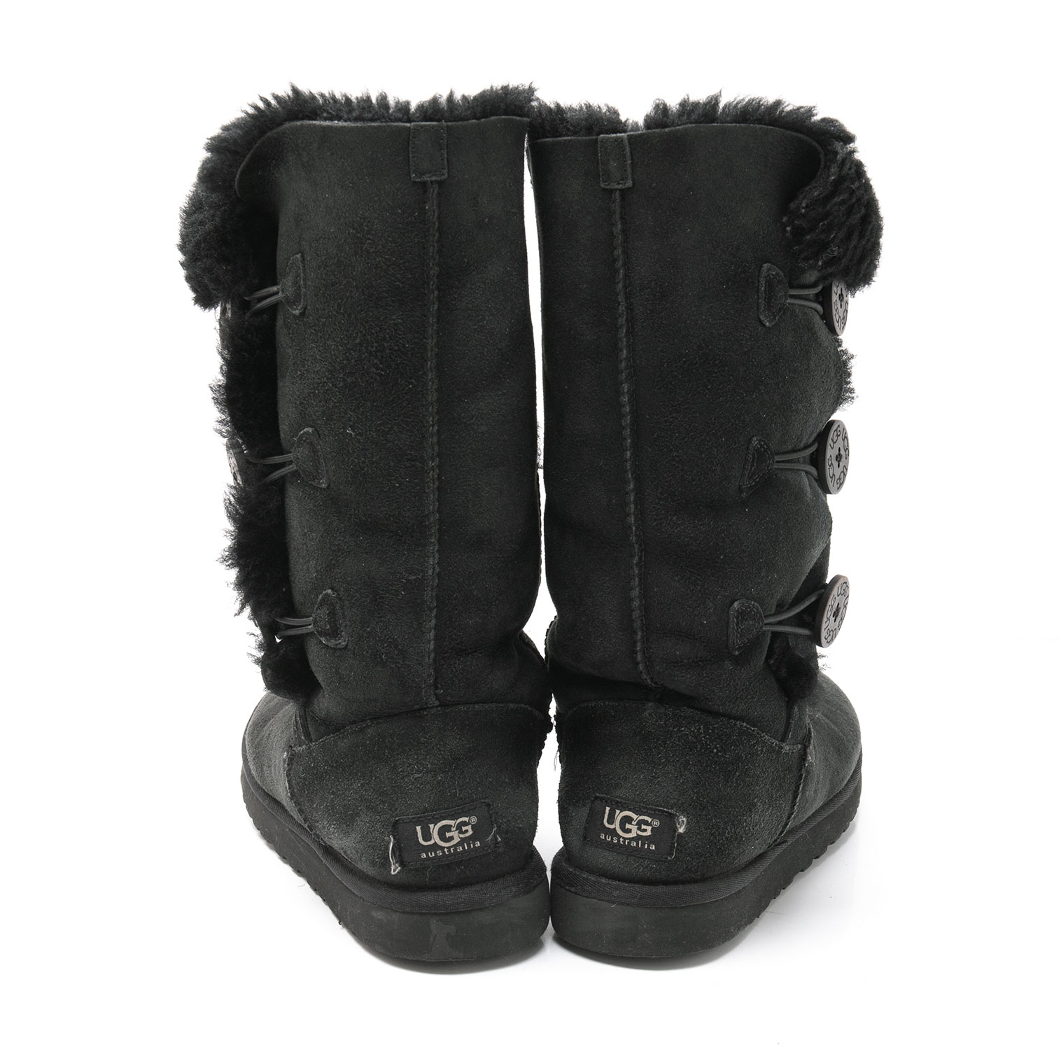 UGG W BAILEY BUTTON TRIPLET ムートンブーツベージュsize