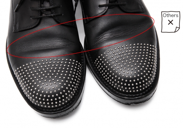 Gucci Micro Studs Leather Shoes