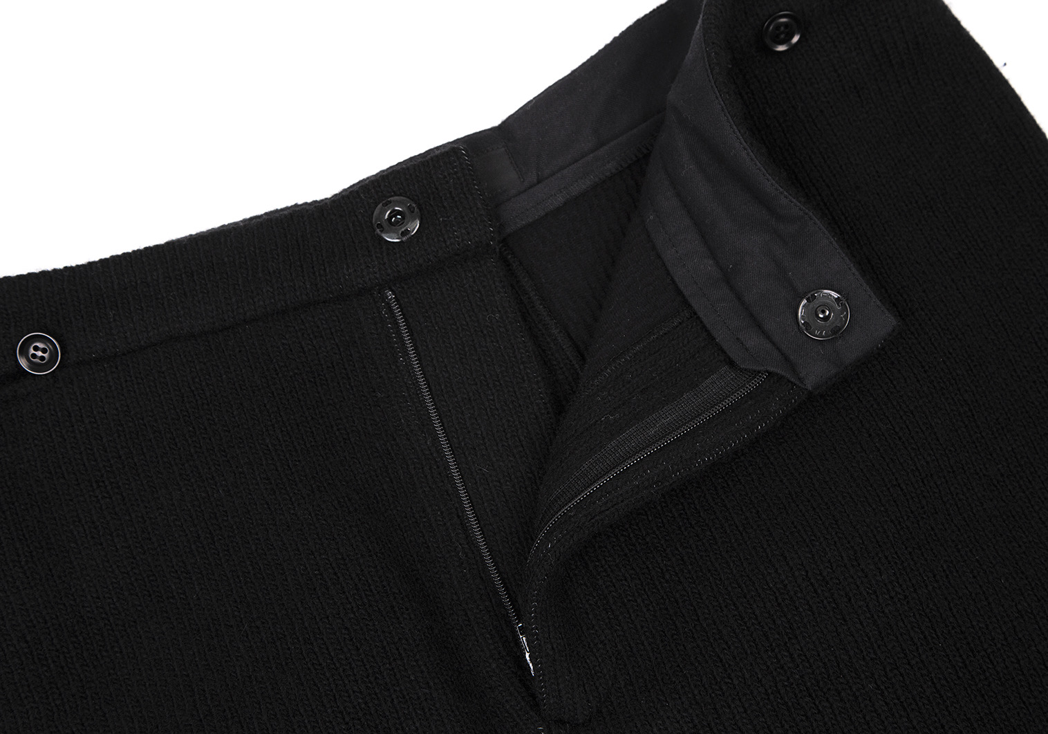 ジビエ 未使用品 undercover 変形ウエスタンシャツ 黒2 - トップス