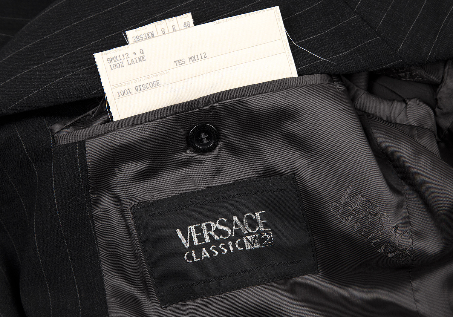 Versace classic V2 メンズ　ロングコート　アウター