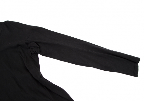LAD MUSICIAN Cotton Big Silhouette T Shirt Black 42 | PLAYFUL