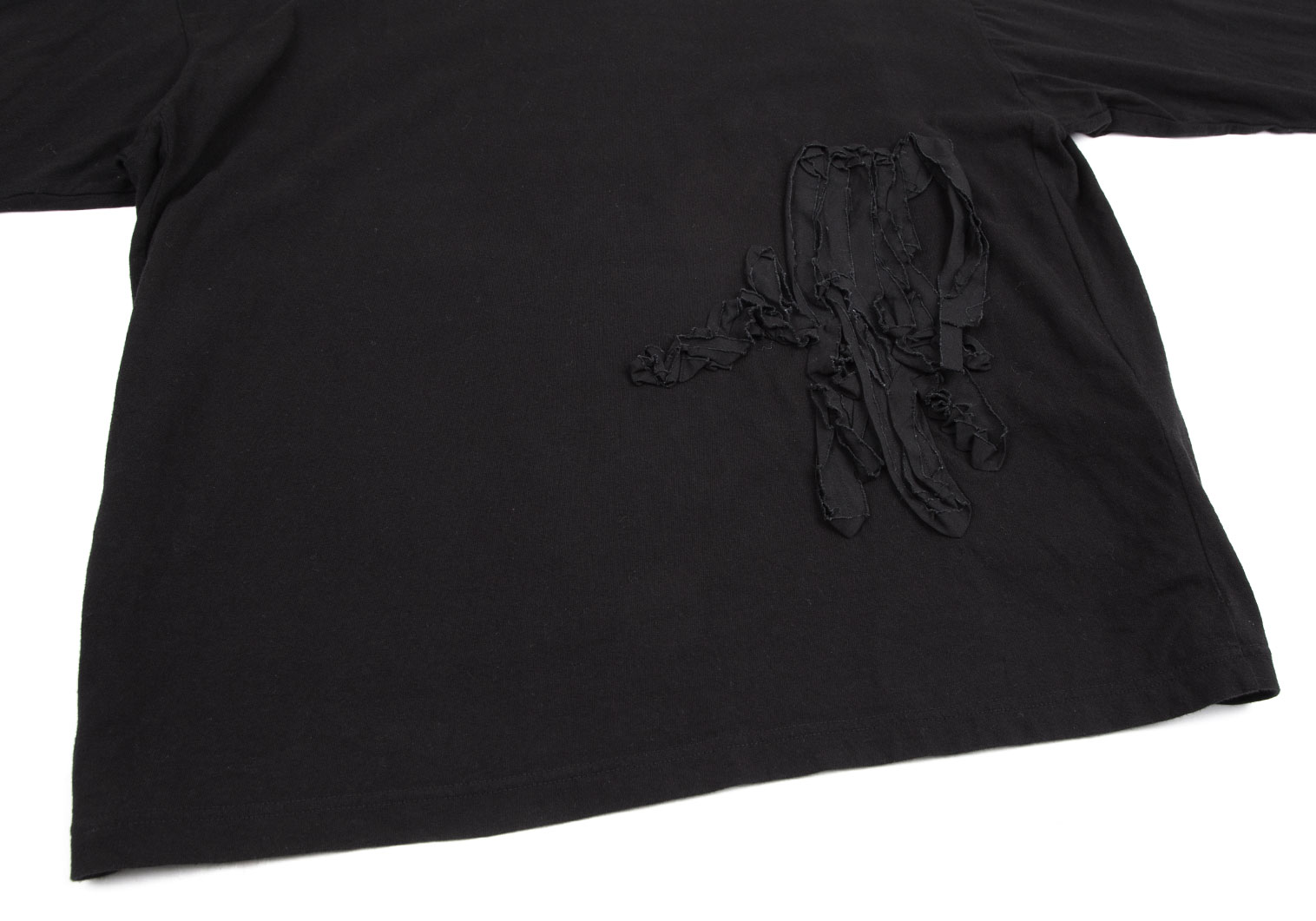 Y's ワイズ Tシャツ・カットソー 2(S位) 黒なし開閉 - カットソー(半袖 