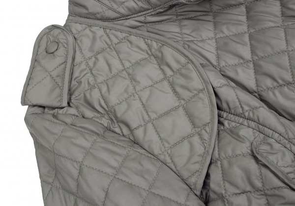 Les Copains Quilted Coat Grey 46 | PLAYFUL
