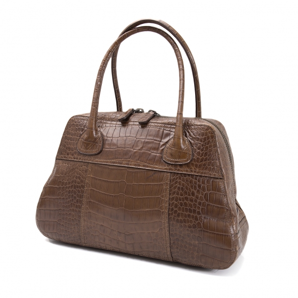 Diagramme leather handbag Prada Black in Leather - 40392187