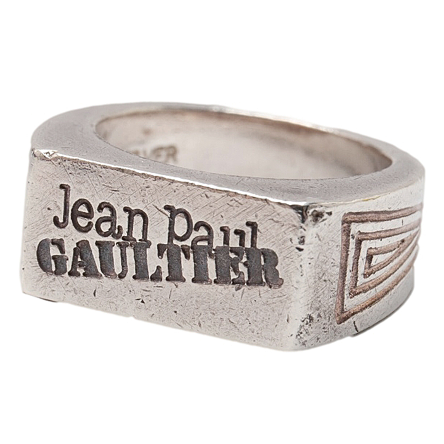 90s Jean Paul GAULTIERゴルチエ シルバー リング 指輪 売れ筋がひ 