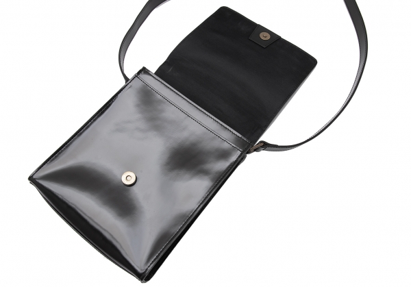 Zara Metal Plate Leather Shoulder Bag