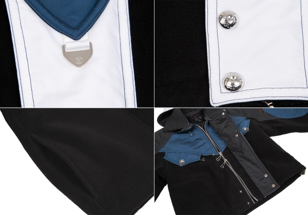 Louis Vuitton Black Monogram 3 Quarter Sleeve Belted Trench Jacket SZ 38