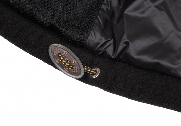 Louis Vuitton Compact Jersey Bomber Jacket , Black, 40